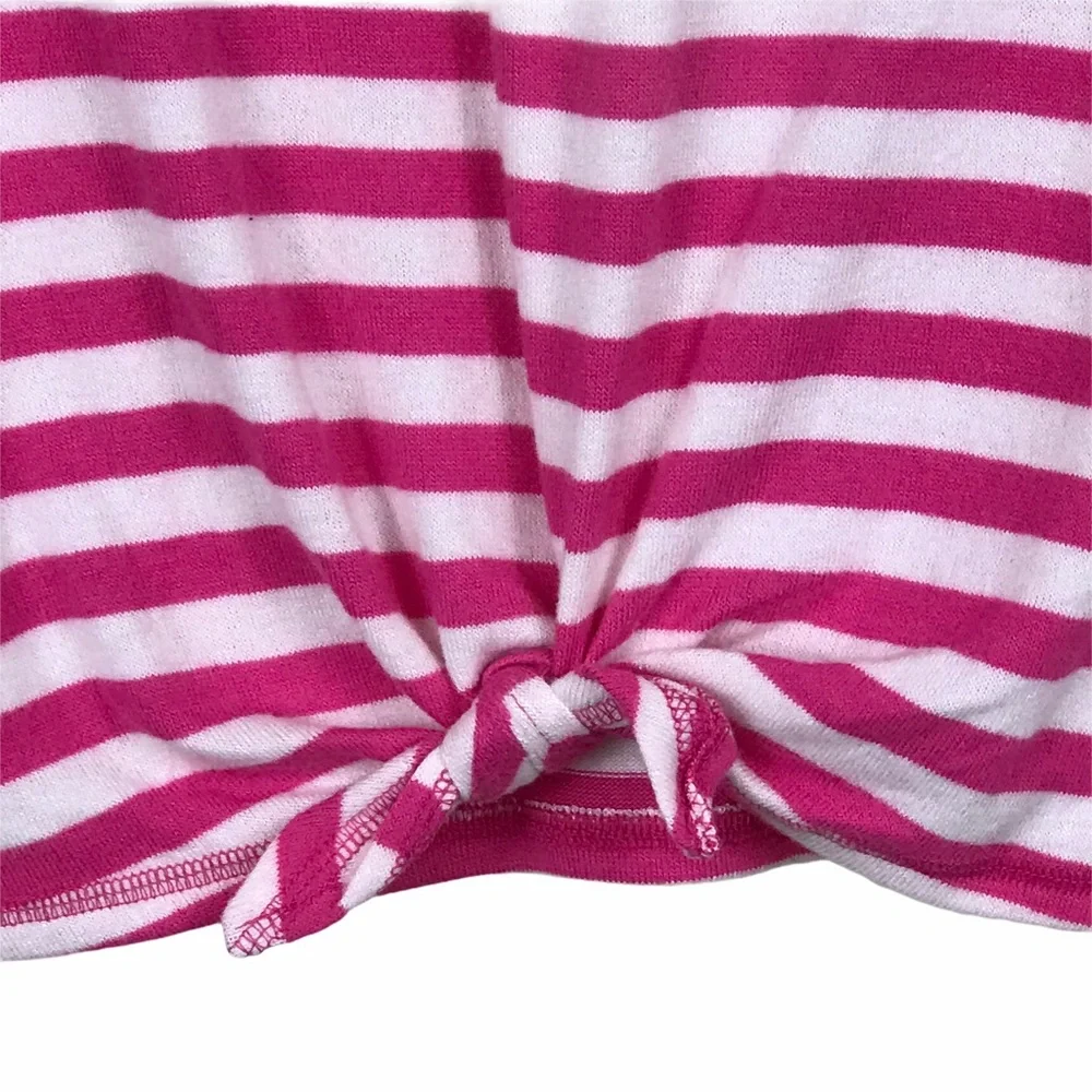 Old Navy‎ Pink Stripe Crew Sweater Top